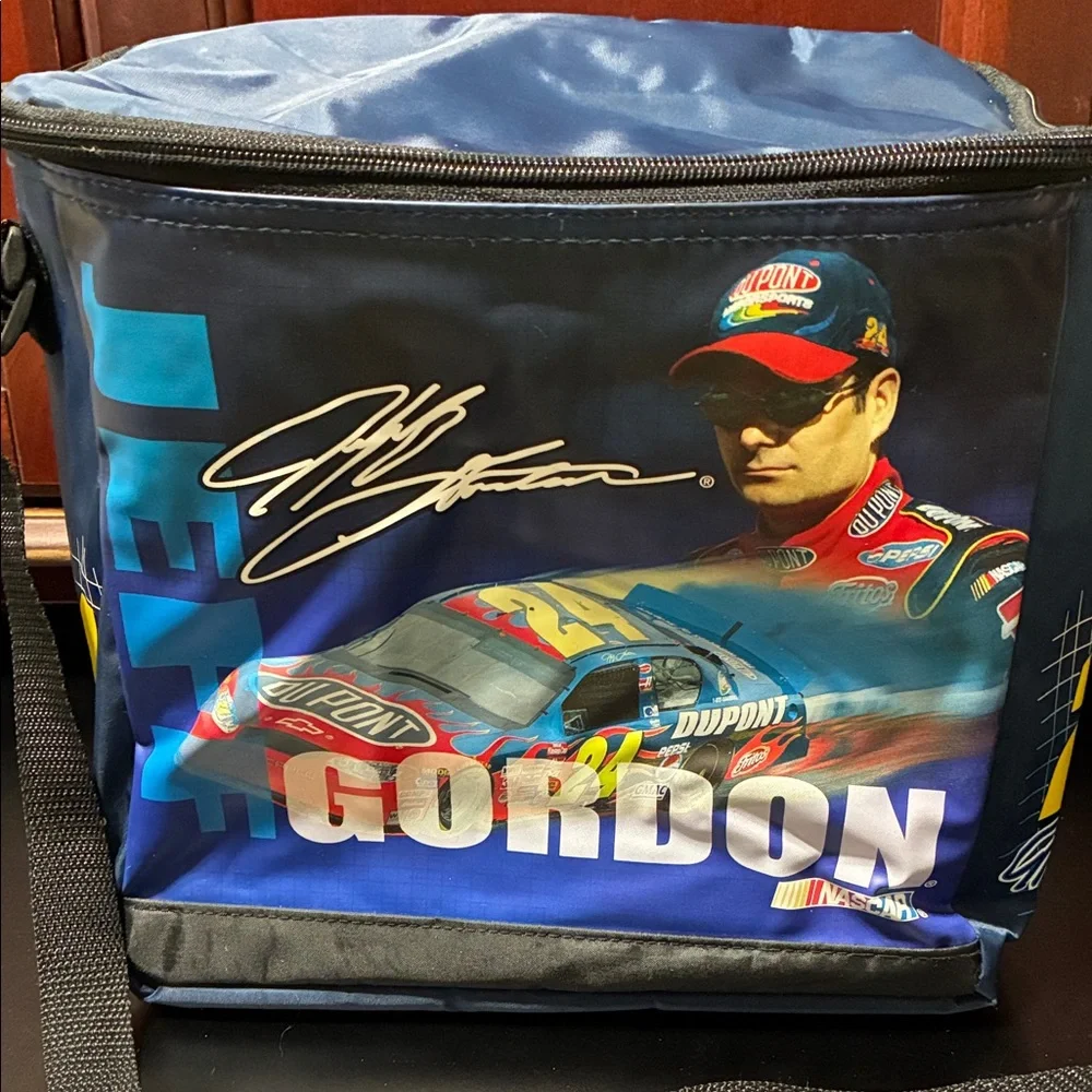 Jeff Gordon Blue and Black soft Cooler Bag